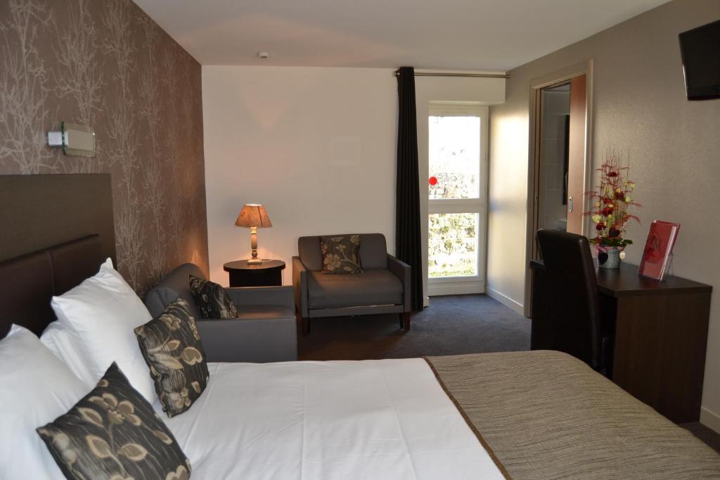 Hotel Reine Mathilde Bayeux Rom bilde